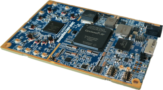 Figure 1. LimeSDR-USB 1v4 – micro USB type B connector board