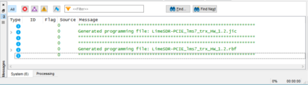 File:LimeSDR-QPCIe-COREGEN Project compilation message window.png